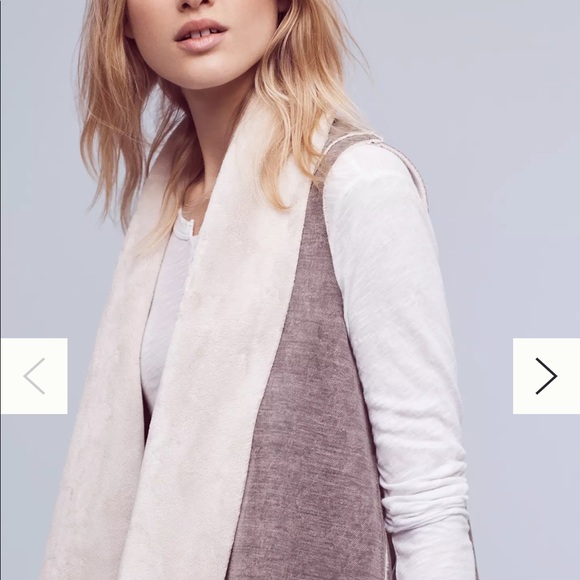Anthropologie Kady Sherpa Vest - Picture 5 of 10